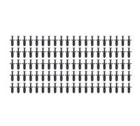 100pcs Wheel Mudguard Trim Clips For C Class Car Bumper Fastener Fixed Clamp A1249900492 1249900492 Grille Rivet Fastener