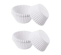 100pcs White Cupcake Cases Paper Baking Cups, White Muffin Cases for Baking-Muffin & Cupcake Liners Wrappers Cases, Cupcake Decorations Supplies for Holiday,Boys Girls Birthday,Wedding,Hen Party