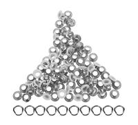 100pcs White Iron Eyelets 5mm Shoe Lace Grommet Set for Threading