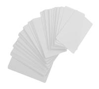 100pcs White Kraft Paper Cards for Student Word Notes and Messages | Classical Style, DIY Use, Gift Giving, Wedding Favour Tags, Baking Tips, Blank Format