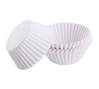 100Pcs White Paper Cupcake Cases for Baking, Muffin Cup Cake Paper Liners Small Muffin Cupcake WrapperPaper Cases for Birthday Party,Wedding,Christmas Union Jack Royal Parties Supplies