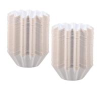 100pcs White Paper Cupcake Liners Disposable Baking Cups