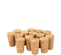 100Pcs Wine Corks Stopper Reusable Sealing Wood Lid Cap Wine Bottle Stopper for Bottle Bar Tools Kitchen Accessories for Family Gatherings, Dinners