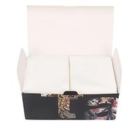 100PCS Wipe Paper,Disposable Tattoos Wipe Paper Cotton Tattoos Tissue Dry Wipes Makeup Remover Cloth Towels, Cleansing Cloths Wet and Dry Use,Strong Water Absorption