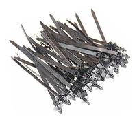 100pcs Wire Harness Fastener Cable Clamp Clips Cable Ties Management Car Wire Organizers For Car Corrugated Pipe Car-styling