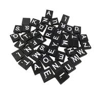 100pcs Wood Letter Block Puzzle Game Toy For Kids Interactive Early Learning Creative Educational Alphabets Activity Toy Educational Puzzle Game