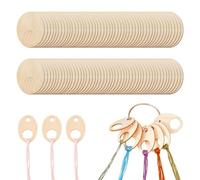 100Pcs Wooden Cross Stitch Sewing Tools Embroidery Floss Organizer, Floss Drops, Cross Stitch Thread Organizer, Embroidery Floss Storage,Teardrop Wood Thread Drops Floss Bobbins.