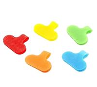 100pcs Writeable Wire Classification Storage Sticker Data Cables Nylon Labels Reusable Charging Cord Ties Tags for Home Office for Office Wire