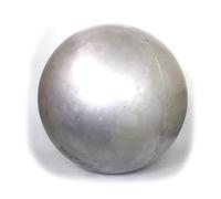 100pcs x 0.43 Cal 1.9g Solid Aluminum Paintballs Self Defence Less Deadly Practice Paintball White
