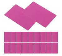100pcs X54x0.21mm Aluminium Laser Engraving Blank Business Cards