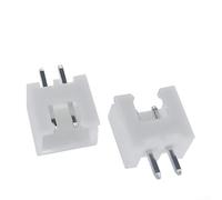 100pcs XH 2.54mm Pin Spacing Connector Set with 2 Pin 3 Pin 4 Pin 5 Pin Options for Electronic Component Interfacing (A)