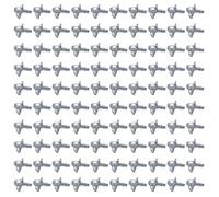 100Pcs Zincs Alloy Kitchen Cabinet Pegs Bookcase Pin Shelf Pin Replacement Bookshelf Bookshelf