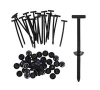 100PCS Zip Ties Cable Ties - Black Car Wire Tidy Clips, Repair Kit Cable Management, Garage & Workshop Equipment Fascinator, Luggage Straps, Cleat Tape Heavy Duty, Trickle Holder, Cleat Tools 0409
