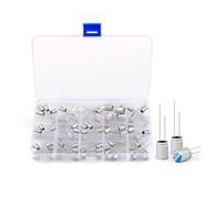 100PcsLot Solid Capacitor Kit 10Values Motherboard Assorted Box 2.5V4V6.3V16V 470UF 560UF 1000UF Storage Samples Set
