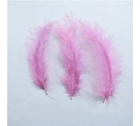 100PcsLot Turkey Feathers Decoration Feather Dream Catcher Fly Tying Materials Apple GN [Cameo]