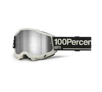 100% Accuri II Glow Motocross Goggles, black for Men