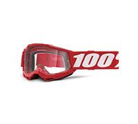 100Percent ACCURI 2 Youth Goggle Red - Clear Lens