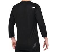 100percent Airmatic 3/4 Sleeve T-shirt M Black