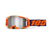 100percent Armatic Off-road Goggles Orange Mirror Silver Flash
