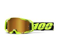 100percent Armatic Off-road Goggles Yellow Mirror True Gold