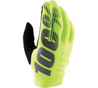 100percent Brisker Off-road Gloves Yellow M Boys,Girls