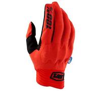 100percent Cognito Smart Shock Gloves Red M Man