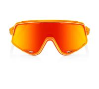 100percent Glendale Sunglasses Hiper Blue Multilayer Mirror/CAT3 Neon Orange
