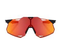 100% Hypercraft XS Sunglasses Black with Hiper Lenses Red