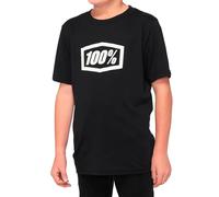 100percent Icon Short Sleeve T-shirt Black 11-12 Years Boy