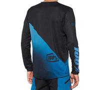 100percent R-core X Long Sleeve Jersey S Black / Slate Blue