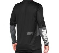 100percent R-core X Long Sleeve T-shirt M Charcoal / Black