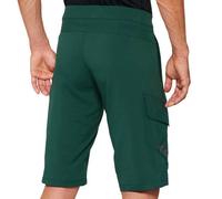 100% Ridecamp Bicycle Shorts, green, size 36 for Men