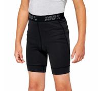 100% RIDECAMP Youth Shorts w/ Liner Black - 28