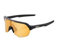 100percent S2 Sunglasses Black Soft Gold Mirror/CAT3
