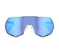 100percent S2 Sunglasses Hiper Blue Multilayer Mirror/CAT3 Matt White