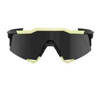 100percent Speedcraft Sunglasses Black Mirror Lens/CAT3 Soft Tact Glow