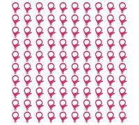 100Pieces 35mm Colored Lobster Claws Clasps Jewelery Clasps for Necklace Bracelets Earrings Jewelry Making Accessories