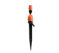 100Pieces Drip Emitters For Drip Irrigation Tubing Adjustable 360 Degree Drippers Stake Garden Drippers Adjustable Water Dripper Water Saving