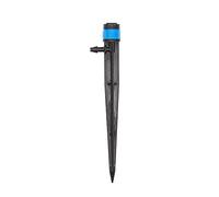 100Pieces Drip Emitters For Drip Irrigation Tubing Adjustable 360 Degree Drippers Stake Garden Drippers Adjustable Water Dripper Water Saving