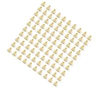 100Pieces Heart Organza Favor Bags 4x6Inch Gold Foil Heart Designing For Weddings Birthdays Gift Storage Pouches Organza Gift Bags