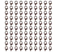100Pieces Lobster Claws Clasps 35mm Colored Lobster Clasps Jewelry Bracelets Connectors for Jewelry Making Accessories Heart Shape Claws