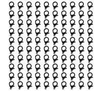 100Pieces Lobster Claws Clasps 35mm Colored Lobster Clasps Jewelry Bracelets Connectors for Jewelry Making Accessories Heart Shape Claws