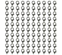 100Pieces Lobster Claws Clasps 35mm Colored Lobster Clasps Jewelry Bracelets Connectors for Jewelry Making Accessories Heart Shape Claws