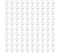 100Pieces Lobster Claws Clasps 35mm Colored Lobster Clasps Jewelry Bracelets Connectors for Jewelry Making Accessories Heart Shape Claws