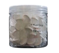 100Pieces Mixed Cellulose Filter Membranes for Biological Experiments and Environmental Monitoring, High Performances Laboratory Water Microfiltration Membrane