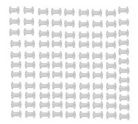 100Pieces Rivets Nut Assortment Flat Thread Rivets Nutserts For Notebook Folders Paper Document Booklet Project Notebook Fasteners
