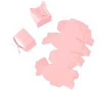 100Pieces Unique Butterfly Themed Candy Boxes Portable Butterfly Gifts Boxes For Party Cookie Baby Showers Weddings Portable