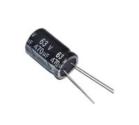 100PPCS 63V 470UF Aluminum Electrolytic Capacitors 470UF 63V 13 * 21MM RUAJOGYNVM