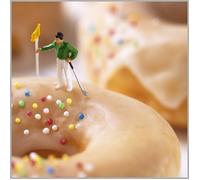 100s & 1000s Over par 150mm Square Greetings Card by Akiko Ida and Pierre Javelle
