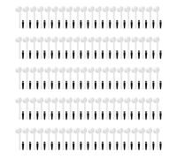 100Set Reusable 4g Coffee Measuring Spoon Brush Kit Coffee Making Accessory for Home Office Use